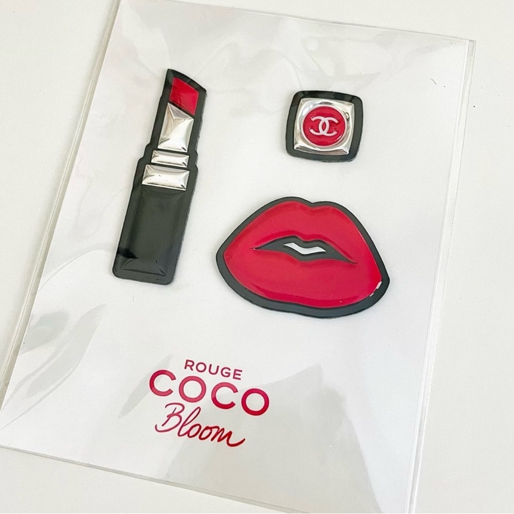 CHANEL Rare Rouge Coco Bloom Jelly Sticker Set